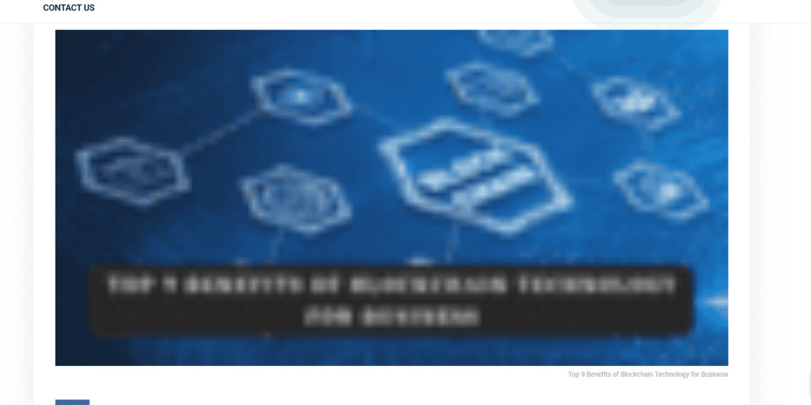 Top 9 Benefits of Blockchain Technology for Business