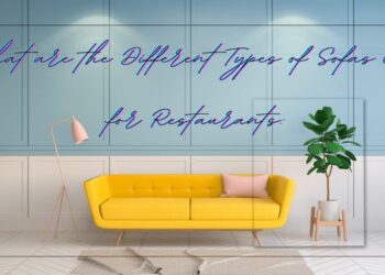 What are the Different Types of Sofas Come for Restaurants