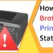 Brother Printer in Error State