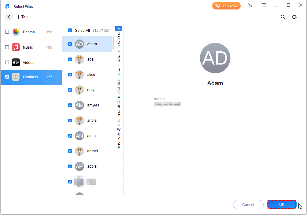 How to Export iPhone Contacts to Excel/CSV Files