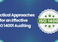 Practical Approaches for an Effective ISO 14001 Auditing